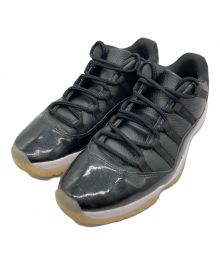 NIKE（ナイキ）の古着「AIR JORDAN 11 RETRO LOW」｜ブラック