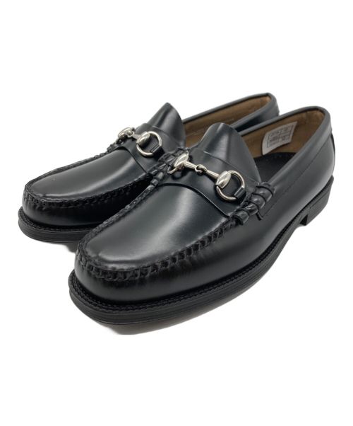 G.H.BASS（ジーエイチバス）G.H.BASS (ジーエイチバス) LINCOLN MOC BIT LOAFER ブラック サイズ:39　1/2の古着・服飾アイテム