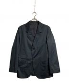 Y's for menワイズフォーメン）の古着「COTTON/POLYESTER TWILL 2-BUTTON JACKET」｜ブラック