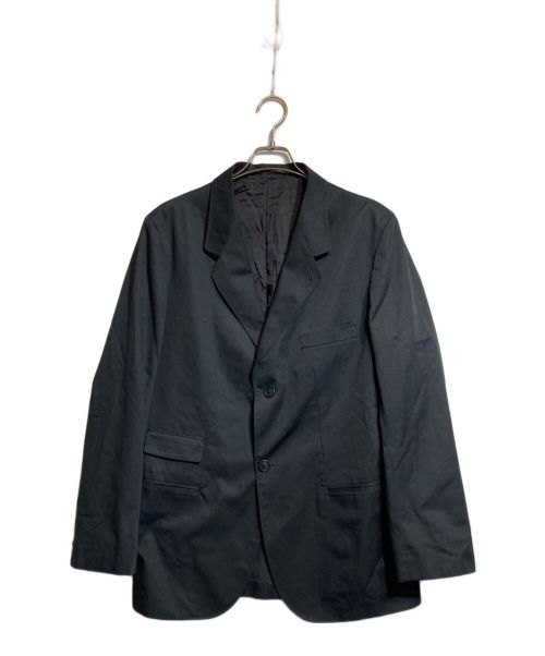 Y's for men（ワイズフォーメン）Y's for men (ワイズフォーメン) COTTON/POLYESTER TWILL 2-BUTTON JACKET ブラック サイズ:3の古着・服飾アイテム