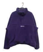 SUPREMEシュプリーム）の古着「Polartec Shearling Reversible Pullover」｜パープル