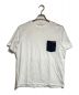 PRADA（プラダ）の古着「NYLON POCKET T-SHIRT」｜ホワイト