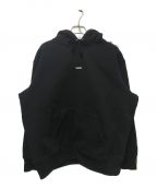 SUPREMEシュプリーム）の古着「underline hooded sweatshirt」｜ブラック