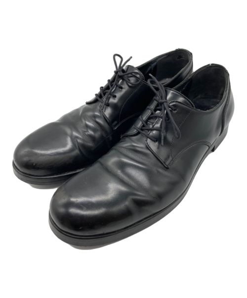 Yohji Yamamoto COSTUME D'HOMME（ヨウジヤマモトコスチュームドオム）Yohji Yamamoto COSTUME D'HOMME (ヨウジヤマモトコスチュームドオム) SHINY GLASS PLAIN TOE ブラック サイズ:29cmの古着・服飾アイテム