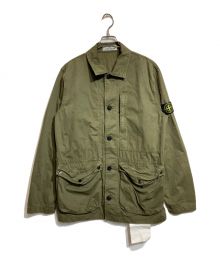 STONE ISLAND（ストーンアイランド）の古着「ガーメント加工ダイミリタリーブルゾン」｜カーキ