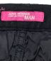 中古・古着 JUNYA WATANABE COMME des GARCONS MAN PINK (ジュンヤワタナベ コムデギャルソンマン ピンク) ウール裁ち切りスカート ブラック サイズ:M：14000円