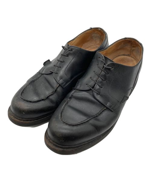 PARABOOT（パラブーツ）PARABOOT (パラブーツ) CHAMBORD・Uチップレザーシューズ ブラック サイズ:9の古着・服飾アイテム