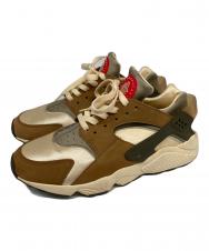 NIKE (ナイキ) stussy (ステューシー) Air Huarache ブラウン×ベージュ サイズ:28cm