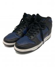 NIKE (ナイキ) FRAGMENTS (フラグメント) Dunk High ネイビー サイズ:28