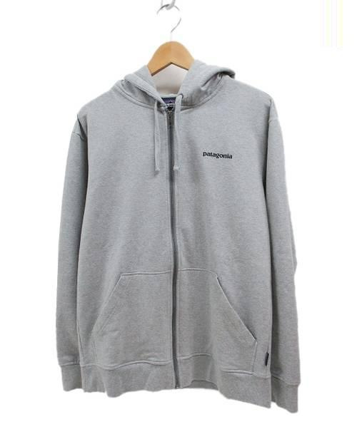 patagonia パタゴニア ラムウールZIPニットパーカージャガードグレー