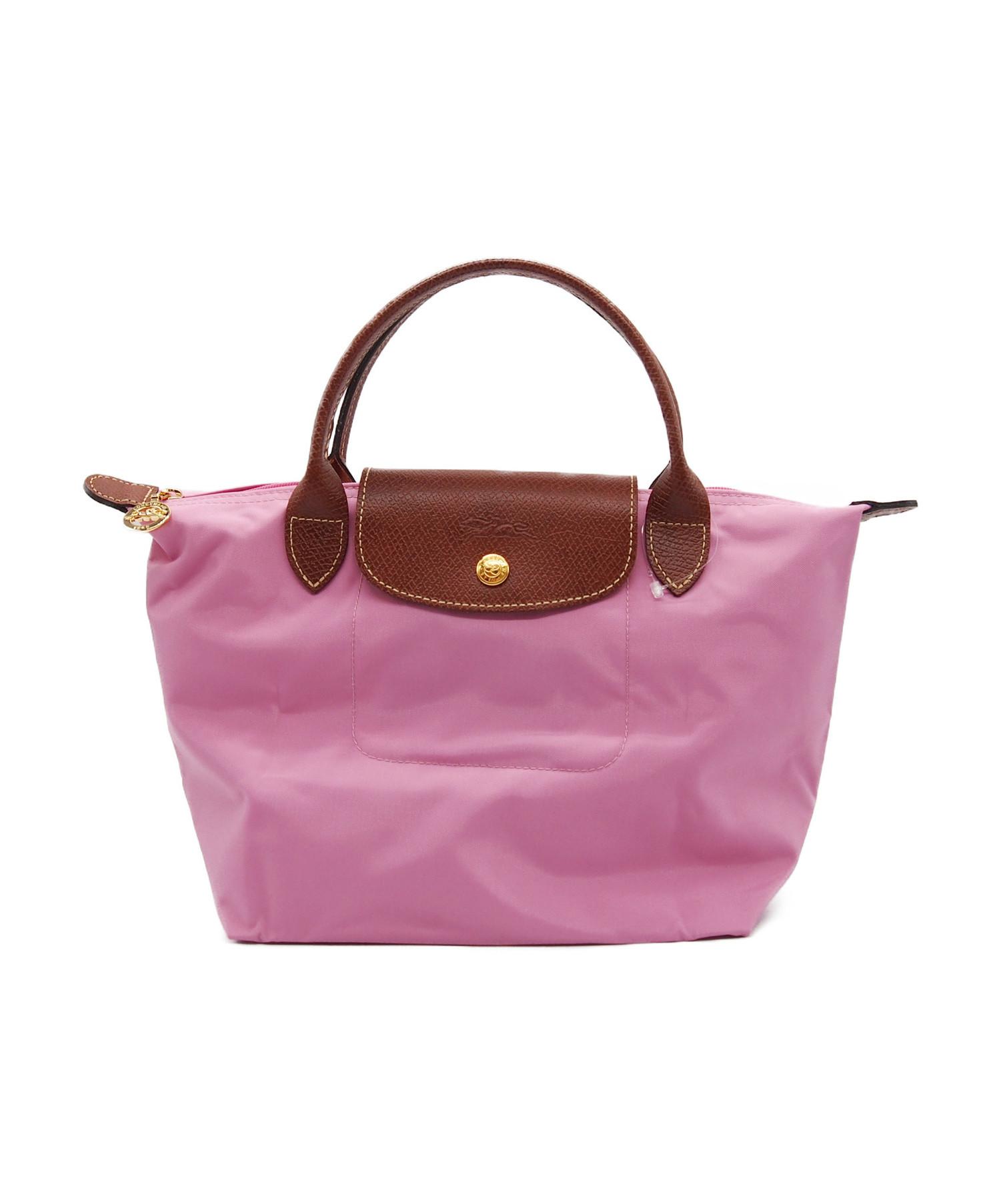 中古 古着通販 Longchamp ロンシャン トートバッグ ピンク ブランド 古着通販 トレファク公式 Trefac Fashion