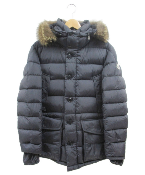 MONCLER（モンクレール）MONCLER (モンクレール) ダウンジャケット ネイビー サイズ:1の古着・服飾アイテム