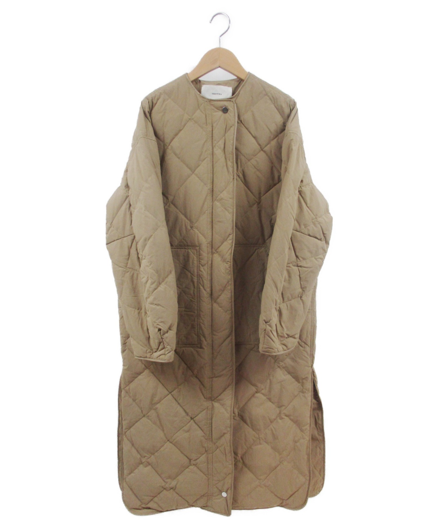 TODAYFUL Quilting Down Coat 38 エクリュ 試着のみ