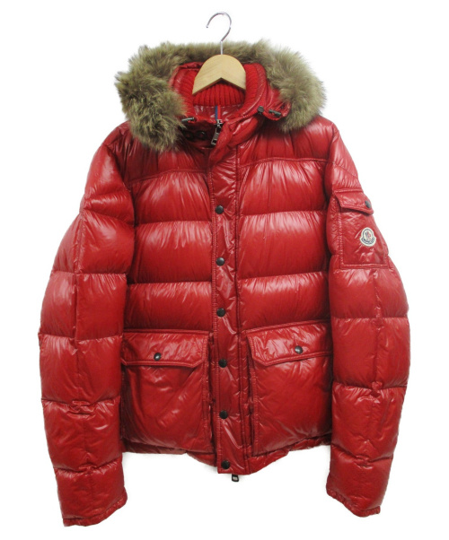 中古 古着通販 Moncler モンクレール ダウンジャケット レッド サイズ 3 ブランド 古着通販 トレファク公式 Trefac Fashion