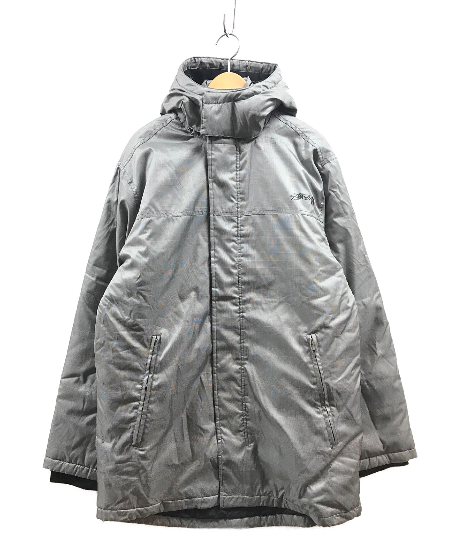 ☆セール OLD STUSSY 中綿入りコート ＸLＧ ネイビー