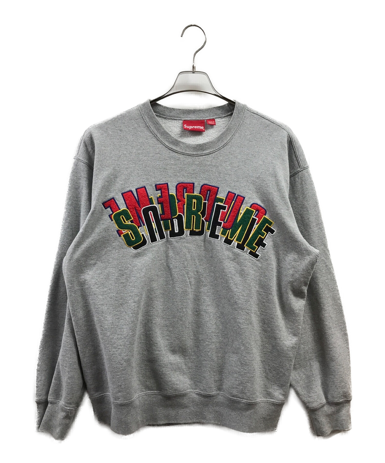 早期予約・新じゃが Supreme Stacked Crewneck シュプリーム