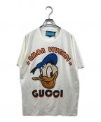 定価20万 GUCCI Disney ダメージ加工ドナルドプリントスウェット www