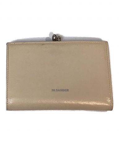 中古・古着通販】JIL SANDER (ジルサンダー) がま口財布 ベージュ