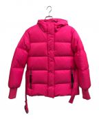 KENZOケンゾー）の古着「SHORT BELTED PUFFA JACKET」｜ピンク