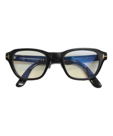 爆売り！ 【中古】TOM FORD 「BURTON」サングラス ブラック×ブラウン