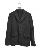 COMME des GARCONSコムデギャルソン）の古着「ポリ縮絨3Bジャケット」｜ブラック