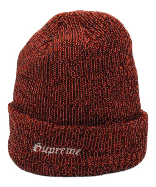 SUPREME（シュプリーム）SUPREME (シュプリーム) ニット帽 オレンジの古着・服飾アイテム