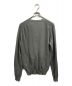 Zanone (ザノーネ) Yarn-Dyed Cotton Crepe Cardigan グレー サイズ:L：7000円