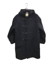 FIDELITY（フィデリティー）の古着「MELTON LOOSE DUFFLE COAT」｜ネイビー