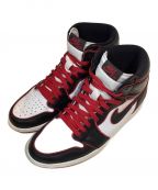 NIKEナイキ）の古着「AIR JORDAN1RETRO HIGH OG BLOODLINE」｜ブラック×ホワイト