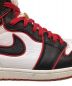 中古・古着 NIKE (ナイキ) AIR JORDAN1RETRO HIGH OG BLOODLINE ブラック×ホワイト サイズ:28.5：11800円