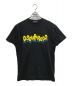 DSQUARED2（ディースクエアード）の古着「D2 WAVING LOGO COOL T-SHIRT」｜ブラック