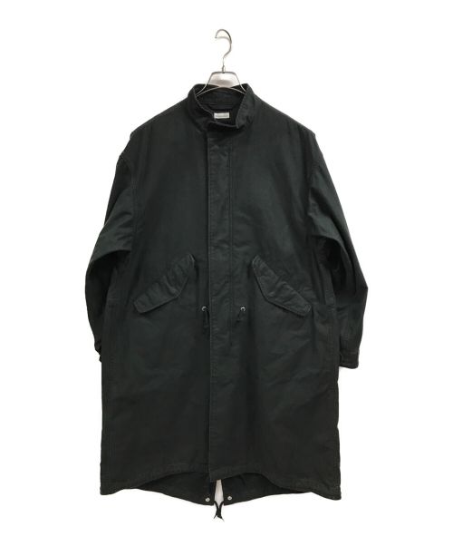 STEVEN ALAN（スティーブンアラン）STEVEN ALAN (スティーブンアラン) SATIN MODS COAT ブラック サイズ:Mの古着・服飾アイテム