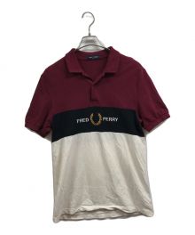 FRED PERRY（フレッドペリー）の古着「ポロシャツ」｜レッド