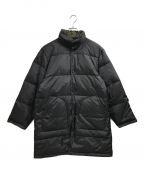 ZANTERザンター）の古着「REVERSIBLE LONG DOWN COAT」｜ブラック