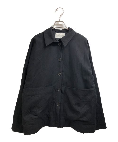 Khadi and Co（カディアンドコー）Khadi and Co (カディアンドコー) 22AW ALVA ウールジャケット ブラック サイズ:Mの古着・服飾アイテム