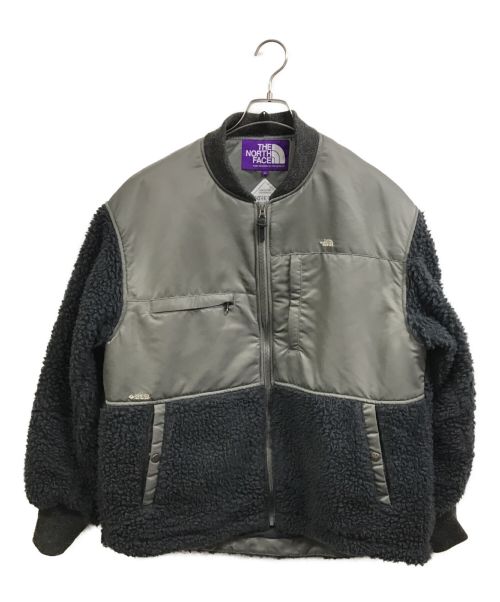 THE NORTHFACE PURPLELABEL（ザ・ノースフェイス パープルレーベル）THE NORTHFACE PURPLELABEL (ザ・ノースフェイス パープルレーベル) ウールボアフリース デナリジャケット グレー サイズ:Lの古着・服飾アイテム