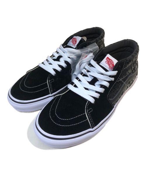 VANS（バンズ）VANS (ヴァンズ) BUMP OF CHICKEN (バンプオブチキン) ミッドカットスニーカー ブラック×ホワイト サイズ:26 未使用品の古着・服飾アイテム