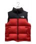 THE NORTH FACE（ザ ノース フェイス）の古着「1996レトロヌプシベスト」｜レッド