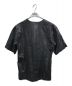 PAUL SMITH (ポールスミス) ラムレザーtシャツ ブラック サイズ:L：9800円