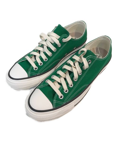 CONVERSE ADDICT（コンバース アディクト）CONVERSE ADDICT (コンバース アディクト) 23SSキャンバススニーカー グリーン サイズ:27.5の古着・服飾アイテム