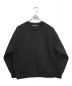 DOLCE & GABBANA（ドルチェ＆ガッバーナ）の古着「Embossed Logo Sweatshirt」｜ブラック