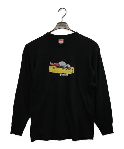 SUPREME（シュプリーム）SUPREME (シュプリーム) Neil Blender Arrow L/S Tee ブラック サイズ:Sの古着・服飾アイテム