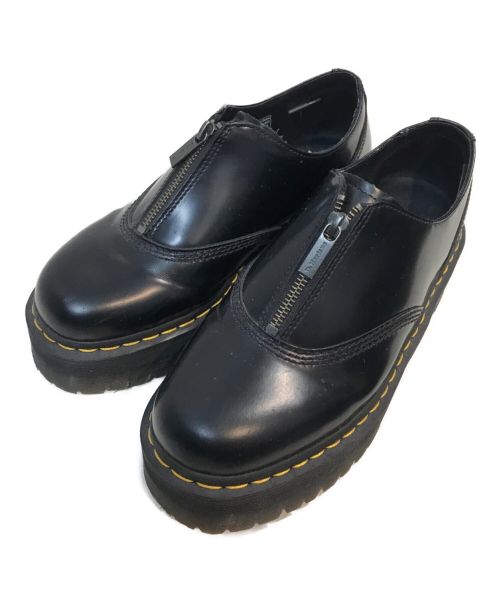 Dr.Martens（ドクターマーチン）Dr.Martens (ドクターマーチン) フロントジップシューズ ブラック サイズ:US8の古着・服飾アイテム