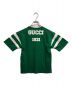 GUCCI (グッチ) プリントTシャツ グリーン サイズ:10 未使用品：9800円