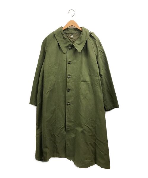 French Army（フランス軍）French Army (フランス軍) 40~50's M-35 モーターサイクルコート カーキ サイズ:不明の古着・服飾アイテム