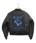 AWAKE (アウェイク) QUILTED PATCH BOMBER JACKET ブラック サイズ:M：16000円