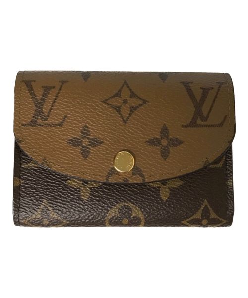 LOUIS VUITTON（ルイ ヴィトン）LOUIS VUITTON (ルイ ヴィトン) ポルトモネ・ロザリ ブラウンの古着・服飾アイテム