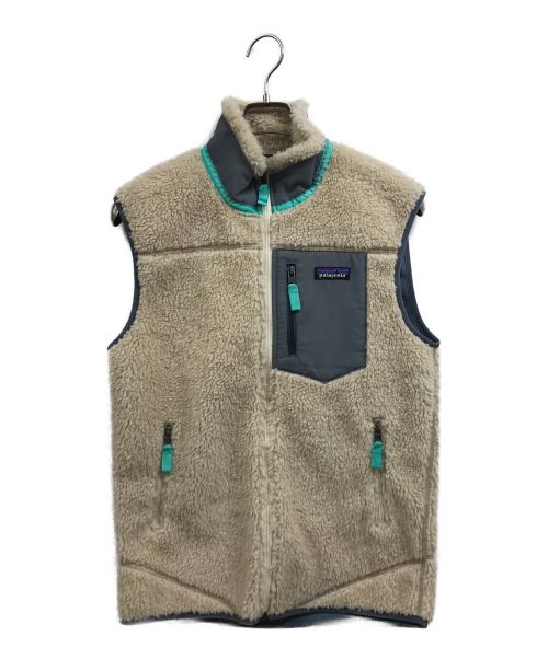 Patagonia（パタゴニア）Patagonia (パタゴニア) Classic Retro-X Vest ベージュ×グレー サイズ:Sの古着・服飾アイテム