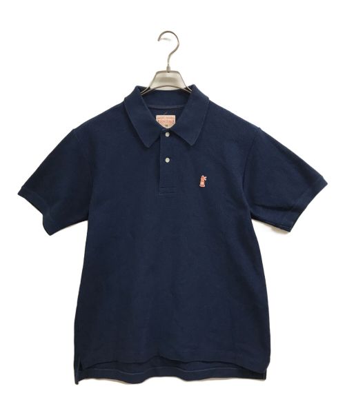 BONCOURA（ボンクラ）BONCOURA (ボンクラ) ポロシャツ ネイビー サイズ:38の古着・服飾アイテム