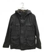 Barbour×MARGARET HOWELLバブアー×マーガレットハウエル）の古着「オイルドマウンテンジャケット」｜ブラック